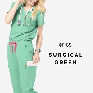 FIGS Scrub Set | Color: Surgical Green